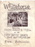 Old Whitehorse Poster